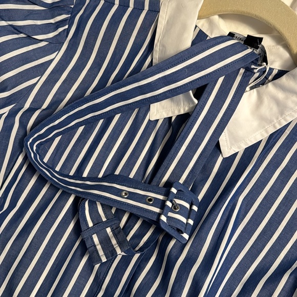 J.Crew Tiered shirtdress in cotton poplin BY829 - Picture 9 of 13